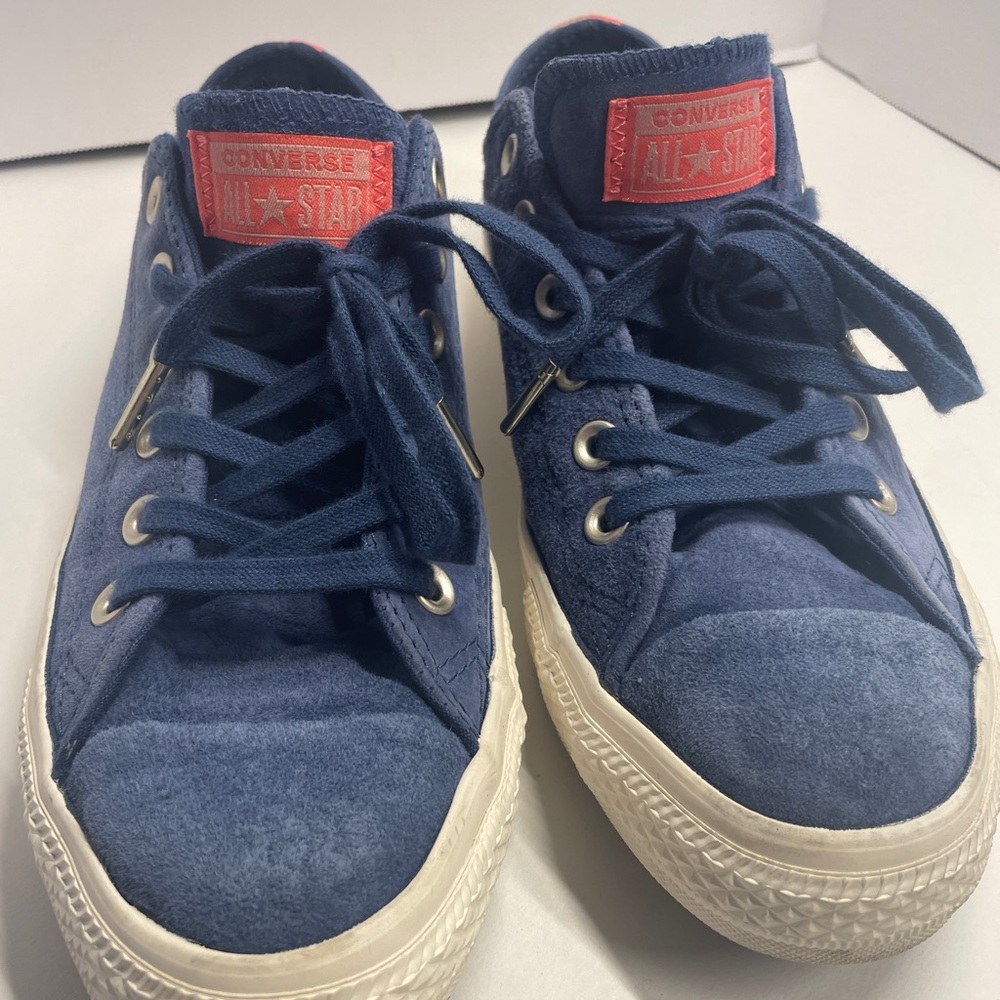 Converse All Star Blue suede men’s size 7 firm price